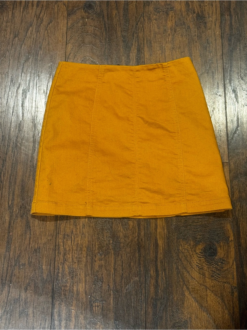 Forever 21 Mustard Mini Skirt